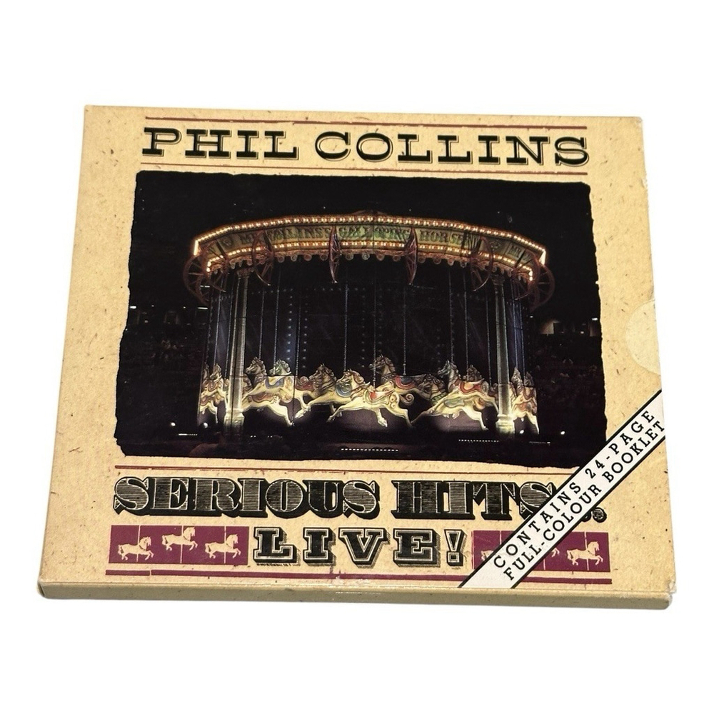 Phil Collins Serious Hits Live CD 1990